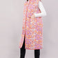 Reversible Quilted Cotton Vest – Vibrant Floral & Earthy Botanical Sleeveless Jacket