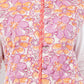 Reversible Quilted Cotton Vest – Vibrant Floral & Earthy Botanical Sleeveless Jacket