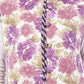 Reversible Quilted Cotton Vest – Purple Floral & Pink Diamond Sleeveless Jacket with Pockets