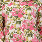 Women’s Floral Printed Co-Ord Set – Long Button-Down Shirt & Wide-Leg Pants Two-Piece Outfit