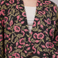 Floral Print Cotton Kimono Jacket & Palazzo Set - 2-Piece Bohemian Co-ord
