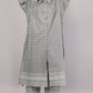 Charcoal Grey Ethnic Print Co-ord Set | Longline Tunic & Embroidered Wide-Leg Pants